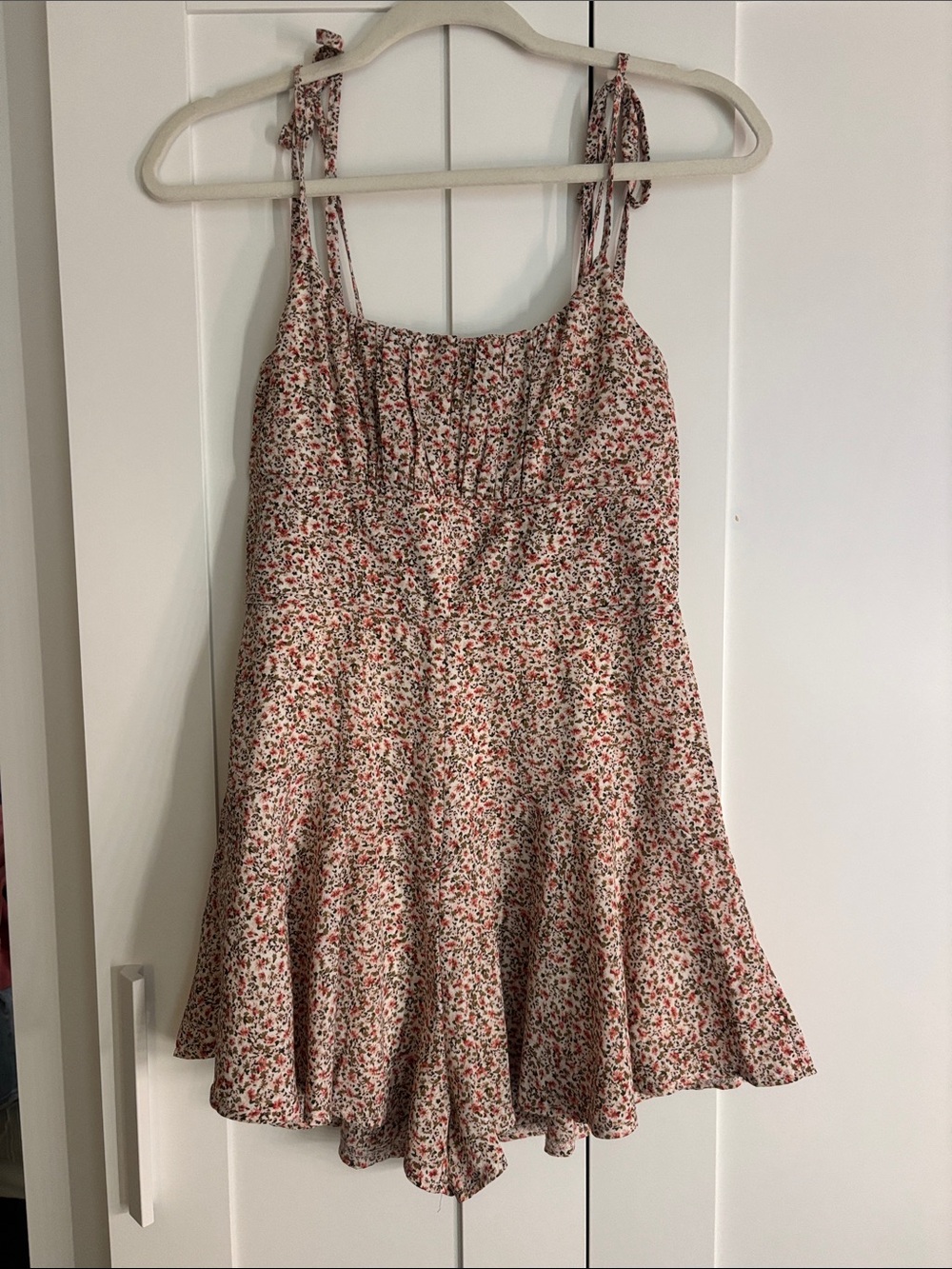 Princess Polly Floral Tie-Strap Summer Romper